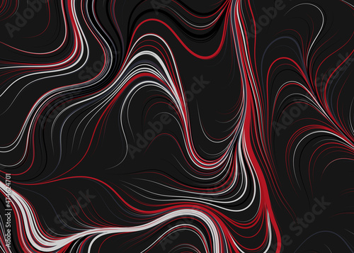 Abstract Perlin Noise Geometric Pattern generative computational art illustration