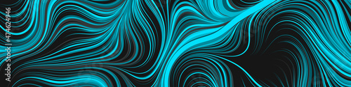 Abstract Perlin Noise Geometric Pattern generative computational art illustration