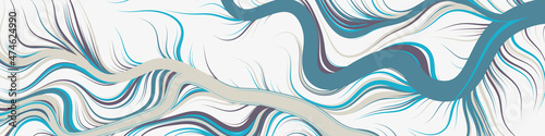 Abstract Perlin Noise Geometric Pattern generative computational art illustration