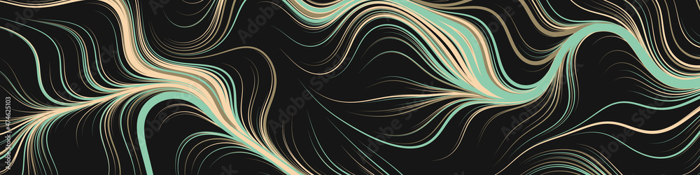 Abstract Perlin Noise Geometric Pattern generative computational art illustration