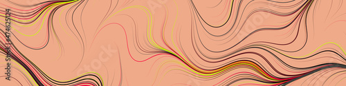Abstract Perlin Noise Geometric Pattern generative computational art illustration