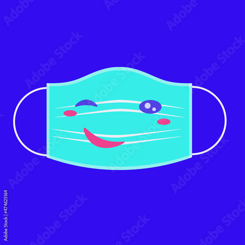 Coronavirus Covid-19.Online education., Happy at home. Covid-19 coronavirus.Stay home.Social distancing.New normal behavior.