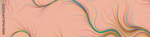 Abstract Perlin Noise Geometric Pattern generative computational art illustration
