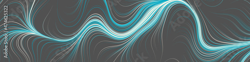 Abstract Perlin Noise Geometric Pattern generative computational art illustration