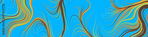 Abstract Perlin Noise Geometric Pattern generative computational art illustration