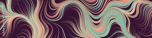 Abstract Perlin Noise Geometric Pattern generative computational art illustration