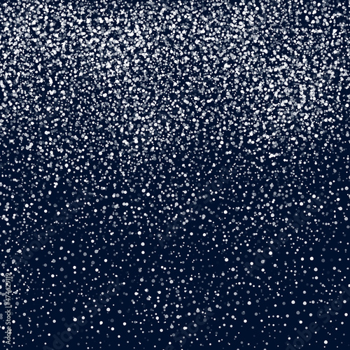 abstract background with falling snowflakes. winter background. snow on a dark background.