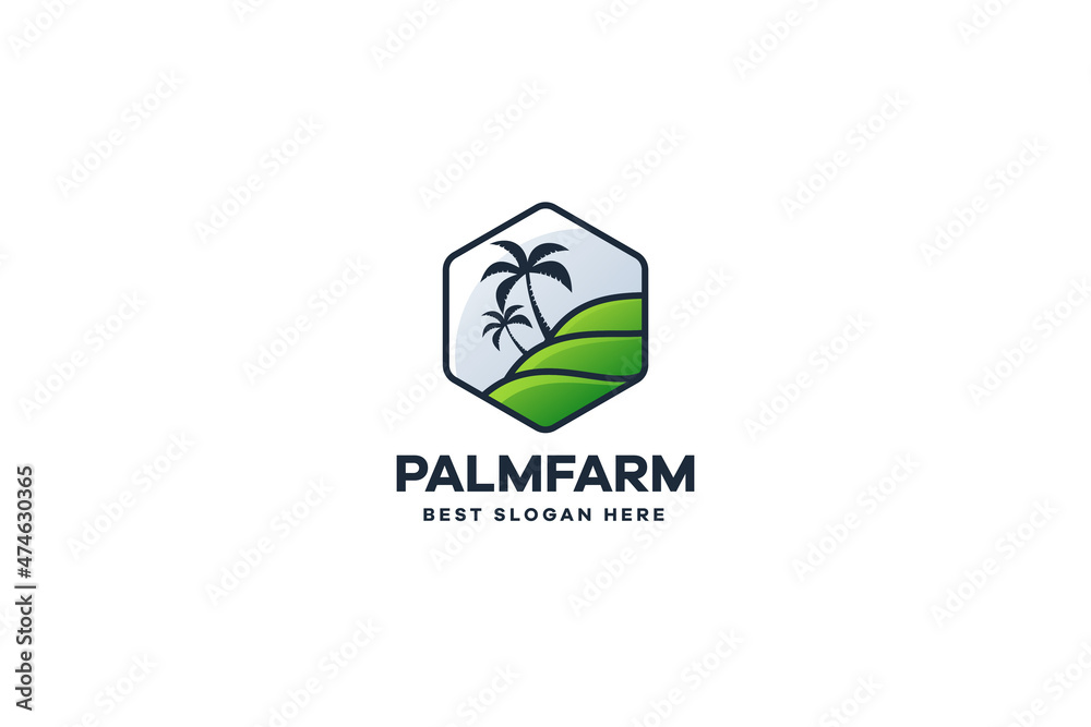 Palm Farm Logo Palm Farm Logo