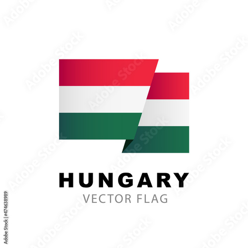 Hungary flag. Vector illustration isolated on white background. Free Download Hungary flag. Vector illustration isolated on white background. - GFXLoad
