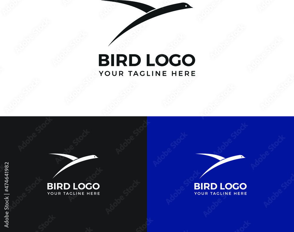 Obraz premium Flying Bird - Logo Template