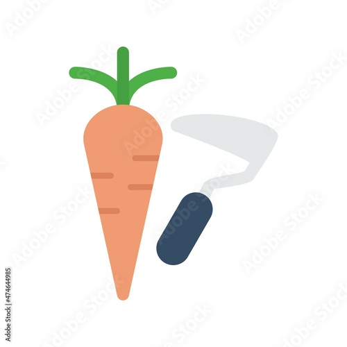 Harvest Flat Vector Icon Design