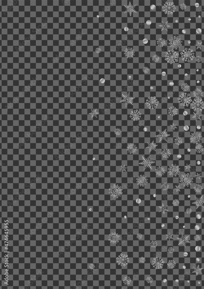 Luminous Dot Background Transparent Vector. Snowflake Random Card. Grey Confetti Drawn. Silver Frozen Illustration. Luminous Dot Background Transparent Vector. Snowflake Random Card. Grey Confetti Drawn. Silver Frozen Illustration.