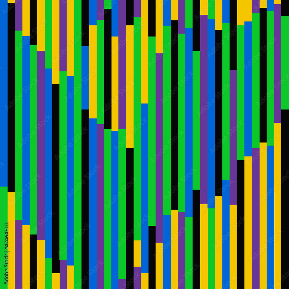 Seamless geometric pattern of stripes of bright colors. Vector background for modern minimalist design Seamless geometric pattern of stripes of bright colors. Vector background for modern minimalist design