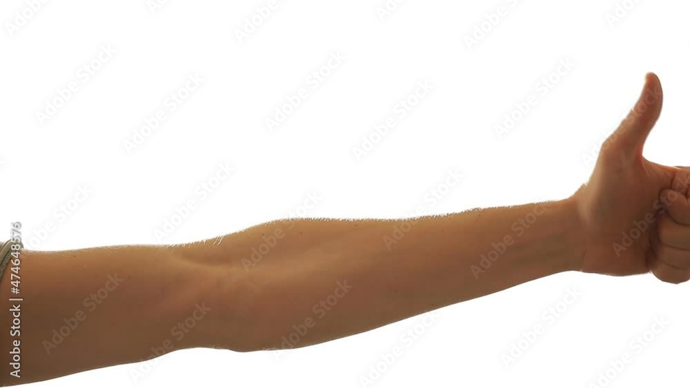 hand with thumb up. Hand gesture. Man. Finger. Background. hand with thumb up. Hand gesture. Man. Finger. Background.