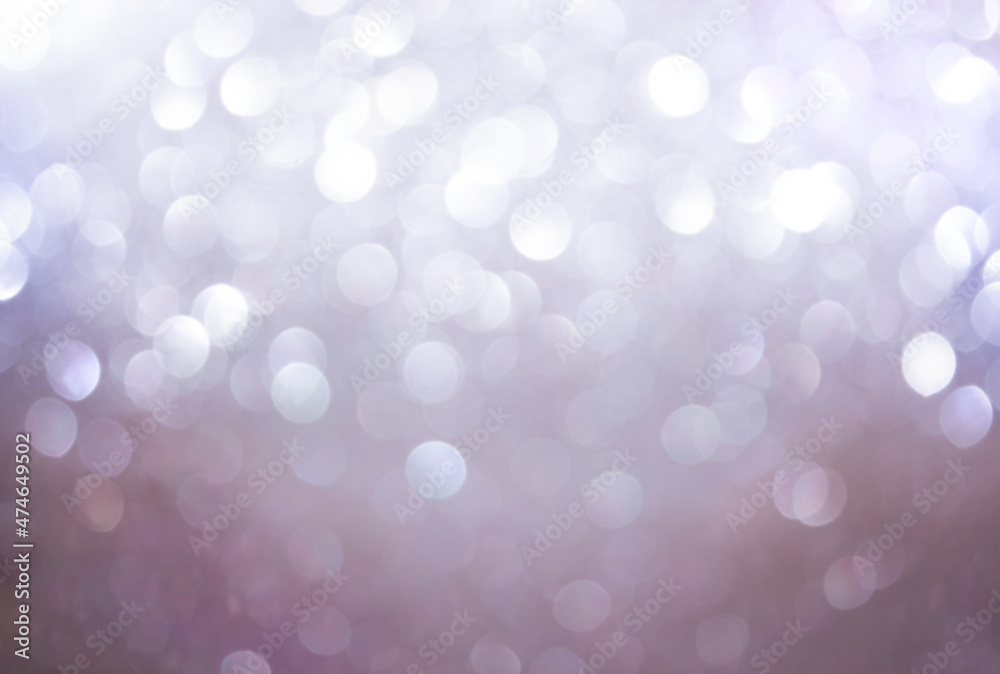 Fototapeta premium Abstract purple background. Defocused lights. Bokeh