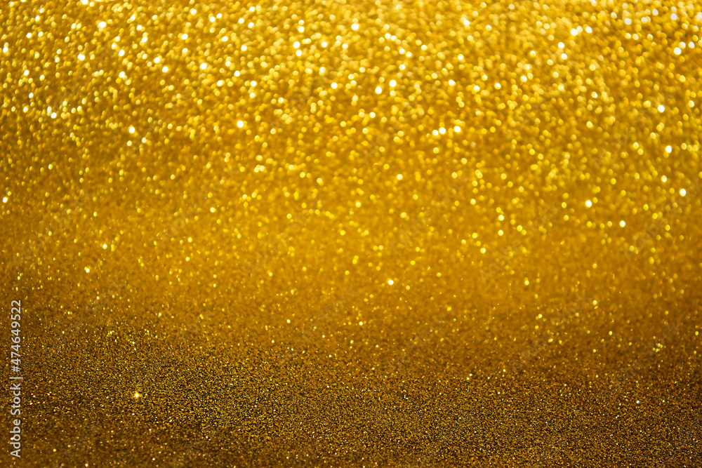 christmas abstract background. Gold glitter