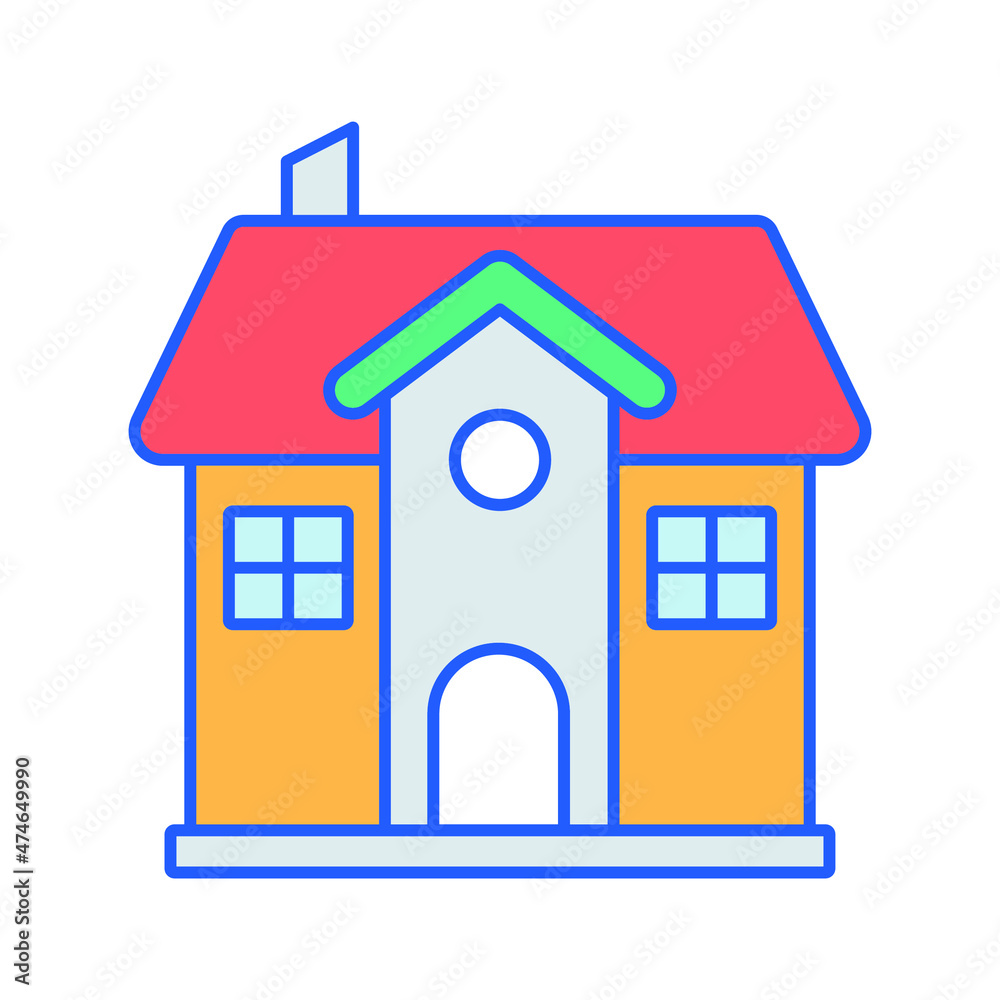 Estate house Vector icon which is suitable for commercial work and easily modify or edit it
Estate house Vector icon which is suitable for commercial work and easily modify or edit it