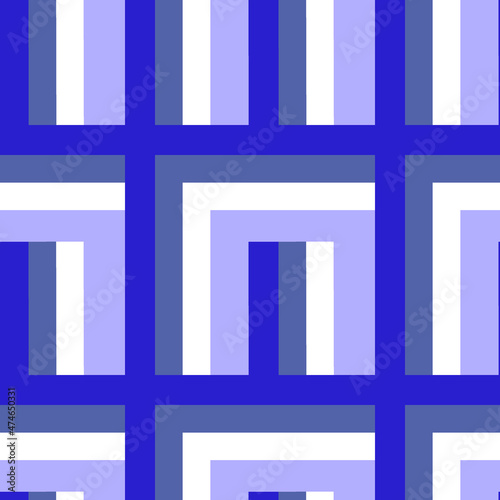 Seamless pattern - needlework - patchwork or patchwork. Design element