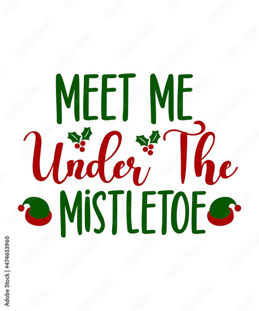 Fototapeta premium Christmas SVG Bundle, Funny Christmas Quotes, Winter svg, Santa SVG, Holiday, Merry Christmas, Christmas Shirt, Cut File Cricut