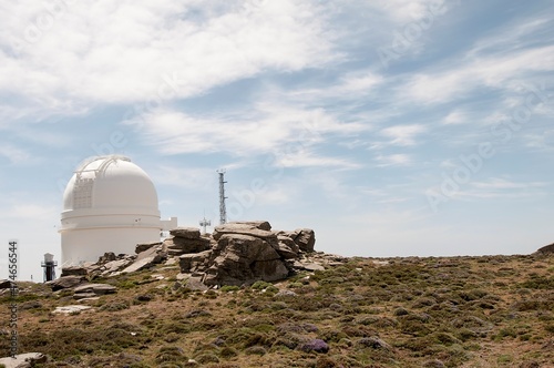 Astronomical Observatory of Calar Alto in Almeria photo