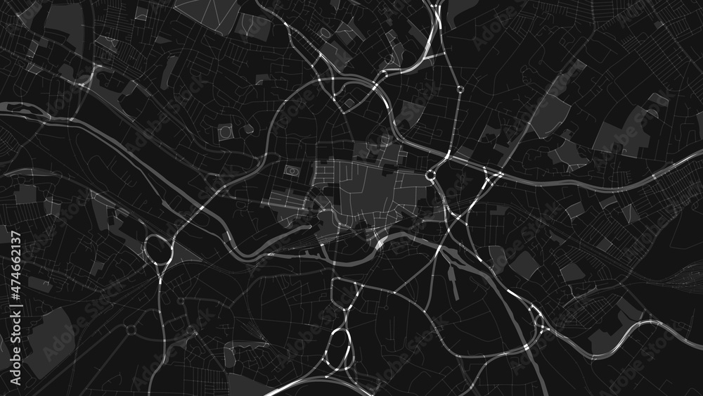 design art light black white map city  Leeds