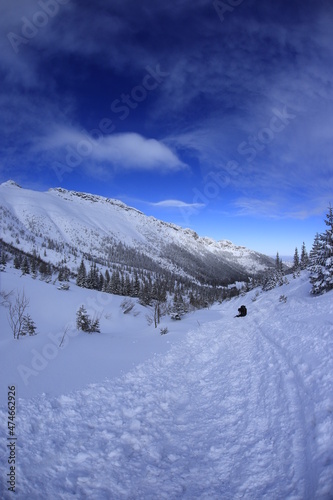 Kondratowa Valley in Winter, Tatra Mountains © Ruchacz