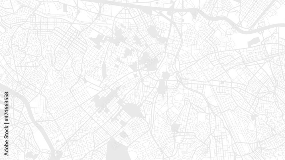 white map city San Miguel. digital art background
