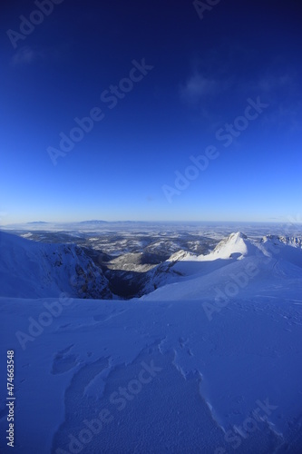 The Top od Kopa Kondracka  Tatry Zim  