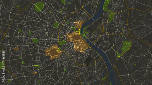 design art map original bordeax