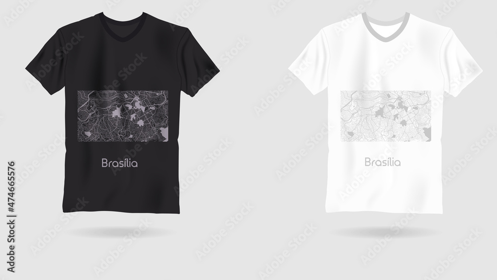 map city brazil . Printing on T-shirt. Art web object. map city brazil . Printing on T-shirt. Art web object.