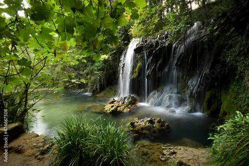 long exposure of a waterfall