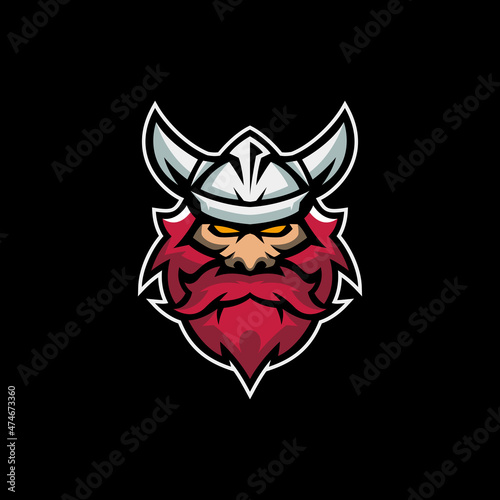 Viking Mascot Logo Templates