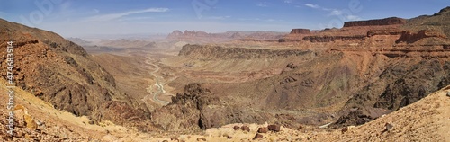 Al Shaq Great Canyon, Saudi Arabia photo