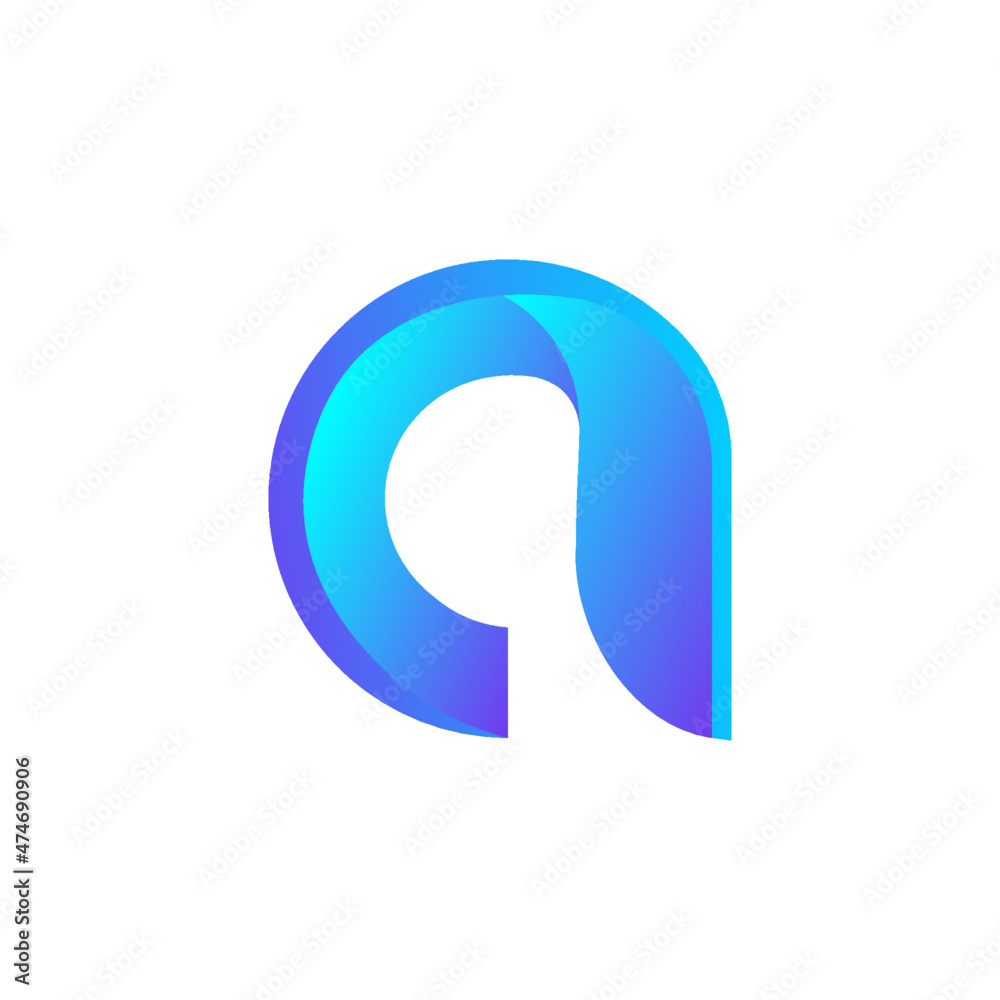Modern initial a letter logo icon design vector template. Modern initial a letter logo icon design vector template.