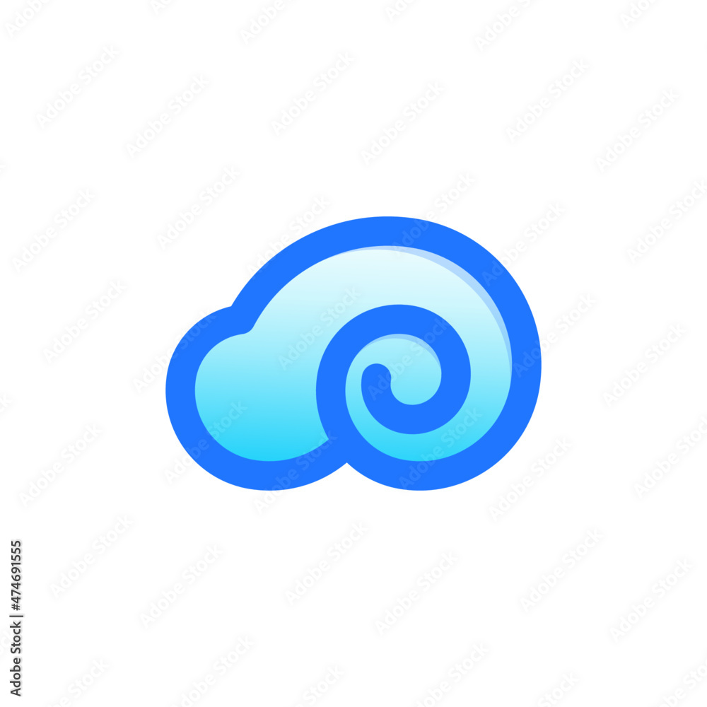 cloud logo design. Cloud Stylish Logo Icon. Storage weather creative vector logotype. cloud logo design. Cloud Stylish Logo Icon. Storage weather creative vector logotype.