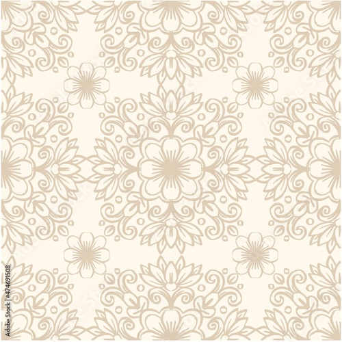 Floral Classic Seamless Pattern Illustrations