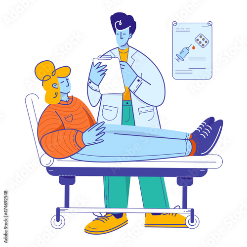 Medical checkup.svg