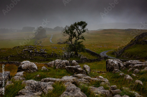 Winskill Stones in Mist photo