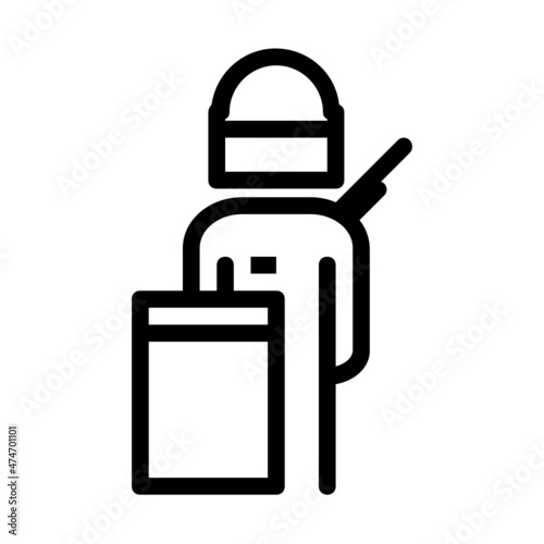 riot police icon