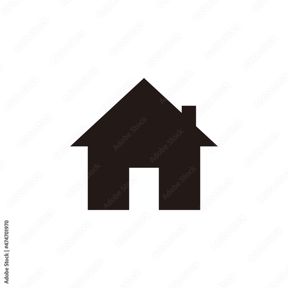 house icon on white background house icon on white background