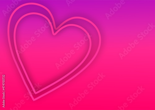 pink valentine background texture 3d