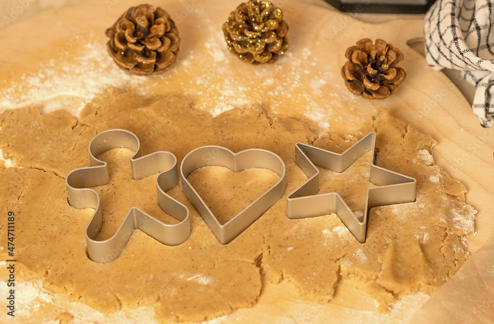 the process of making gingerbread men cookies , christmas cookies the process of making gingerbread men cookies , christmas cookies