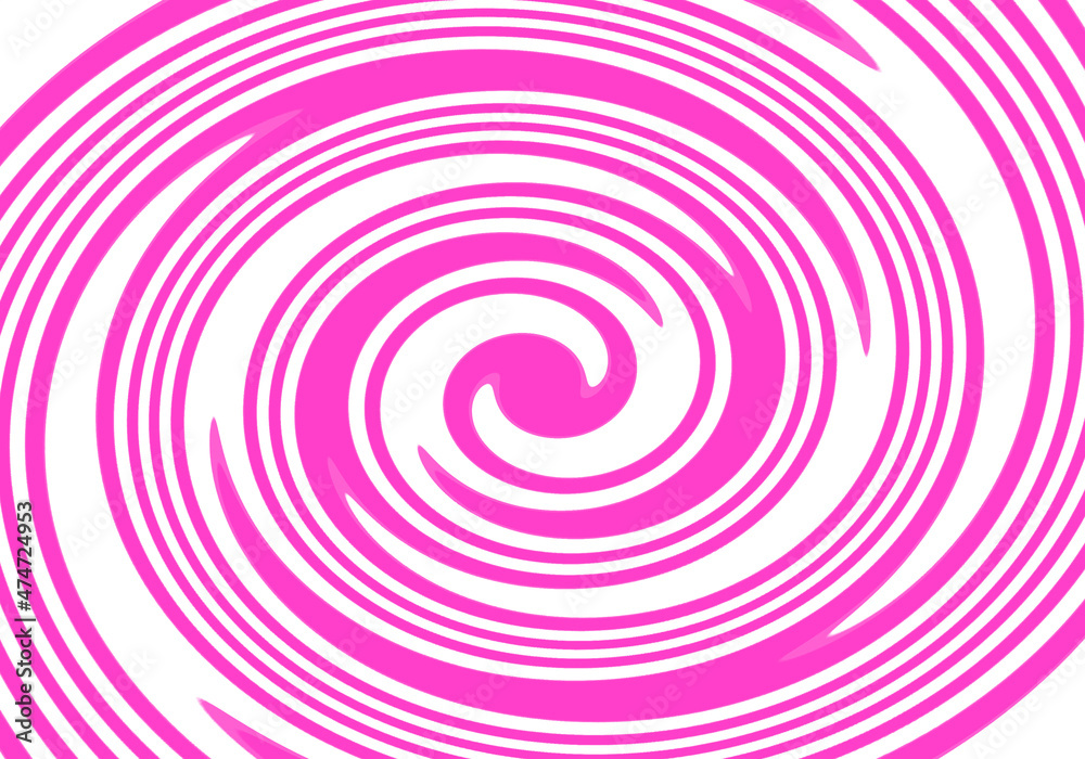 Fondo en espiral rosa sobre fondo blanco. Fondo en espiral rosa sobre fondo blanco.