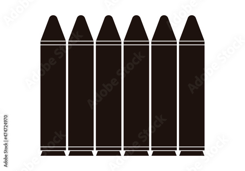 Icono negro de balas en fondo blanco.