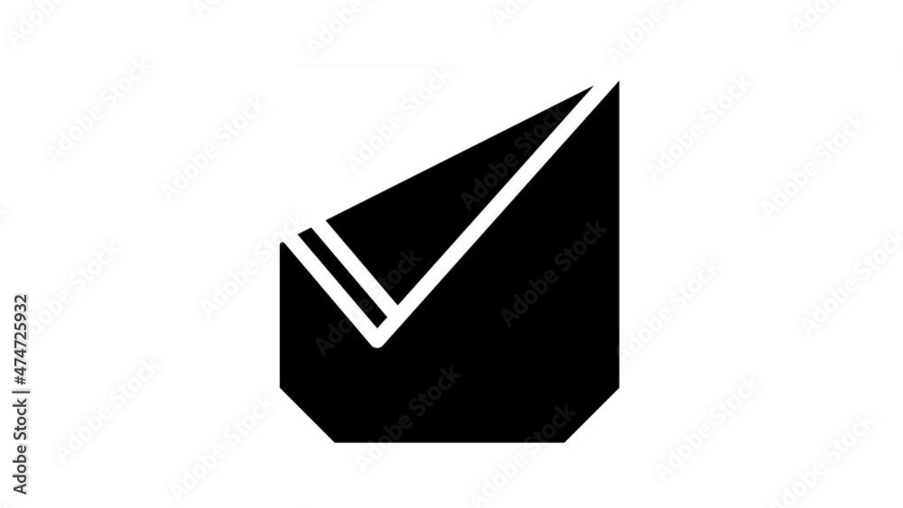 ripped pocket animated glyph icon ripped pocket sign. isolated on white background ripped pocket animated glyph icon ripped pocket sign. isolated on white background