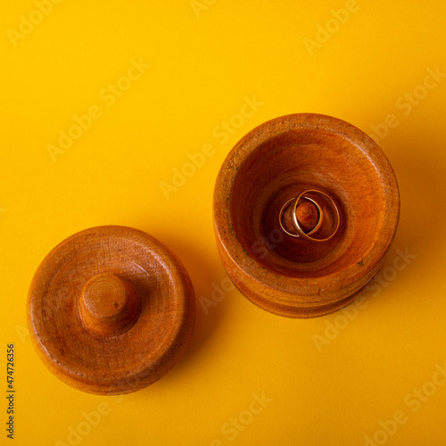 necklace and ring wooden box