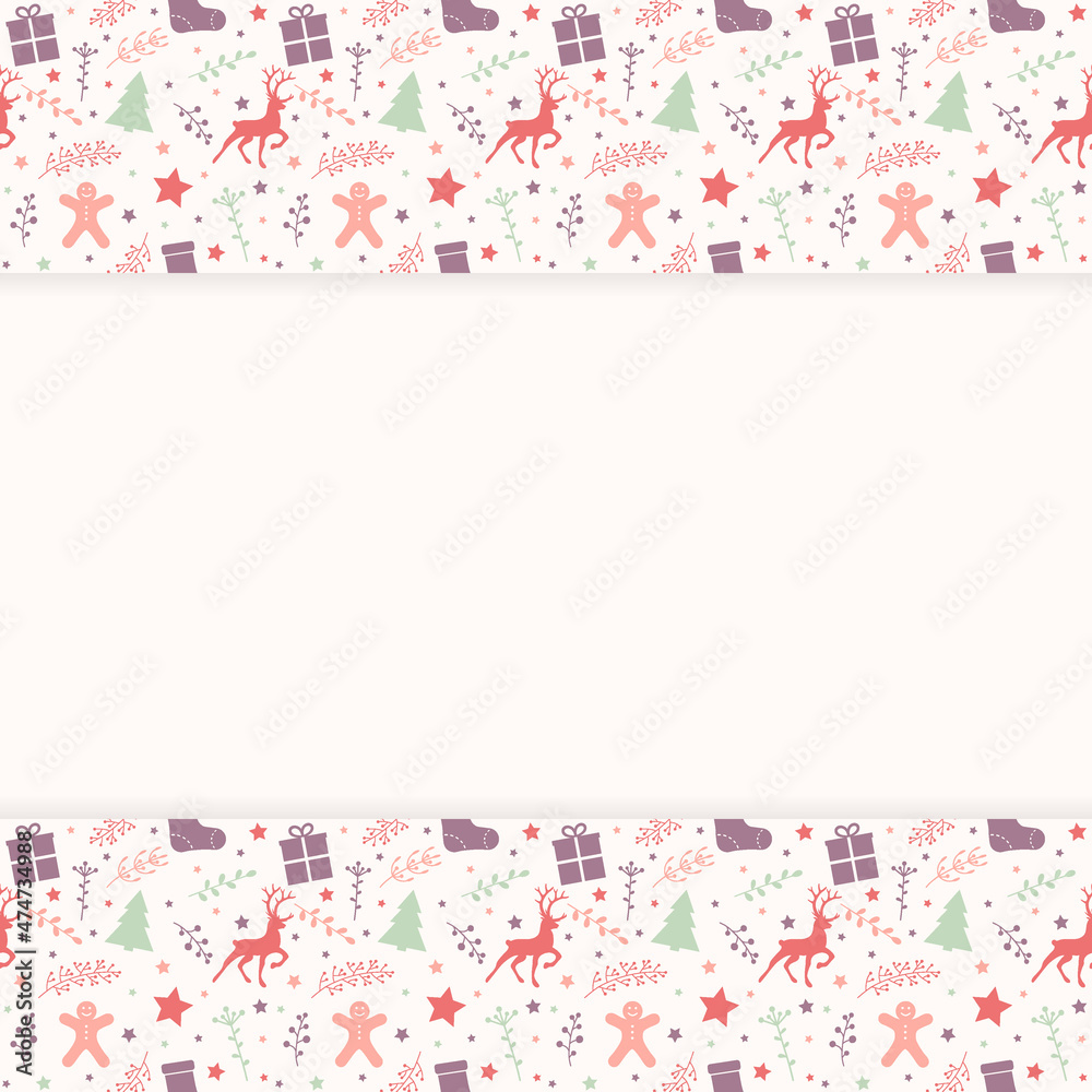 Background with Christmas decorations. Xmas design. Vector Background with Christmas decorations. Xmas design. Vector