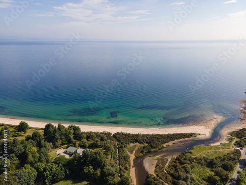 Beach ocean view - Drone Photography - Sannox Bay Beach photo