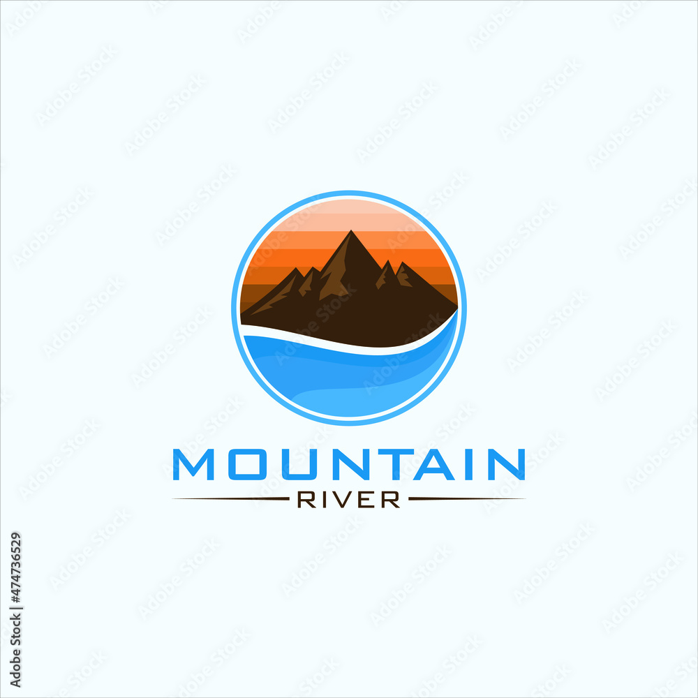 panorama mountain logo designs inspiration