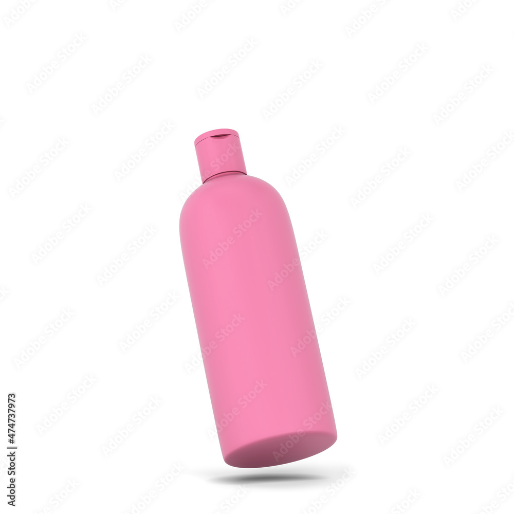 Cosmetics packaging - shampoo or gel bottle Cosmetics packaging - shampoo or gel bottle